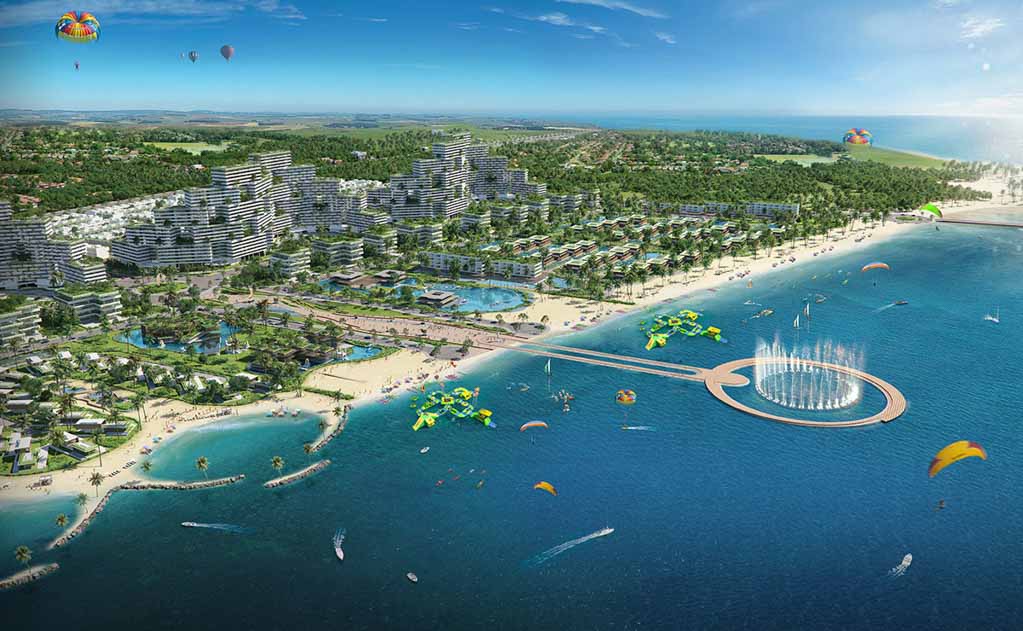 Tiến độ xây dựng Thanh Long Bay mới nhất 2021