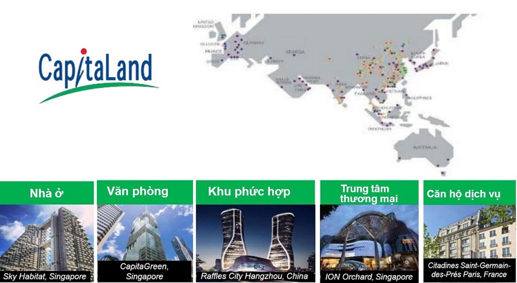Top 10 dự án Capitaland tại Hồ Chí Minh ra sao?