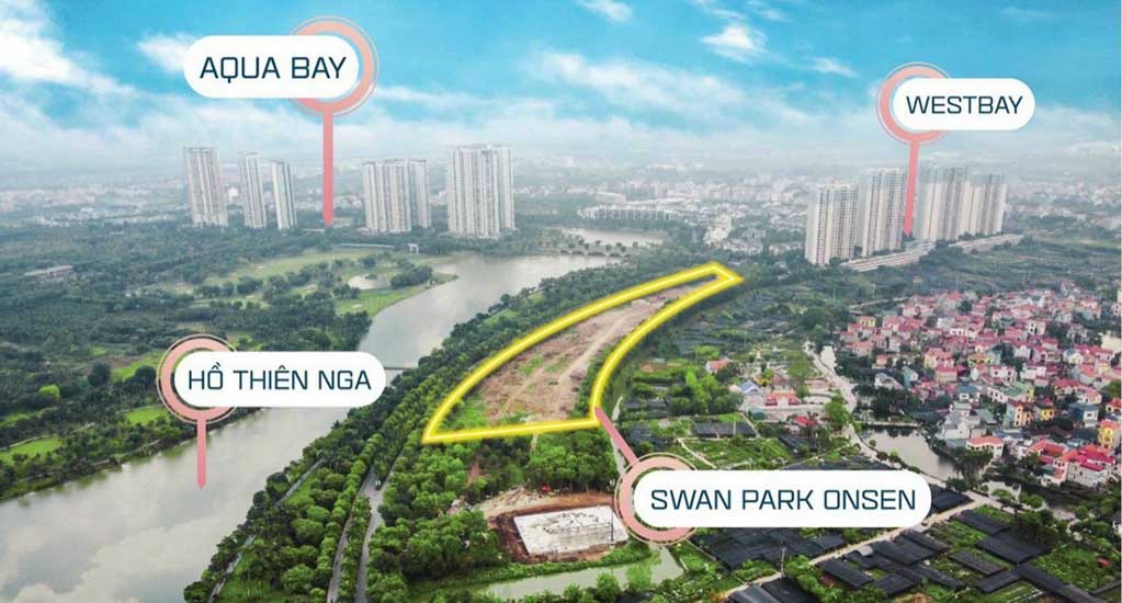 Tiến độ SwanLake Onsen Ecopark cập nhật 2022