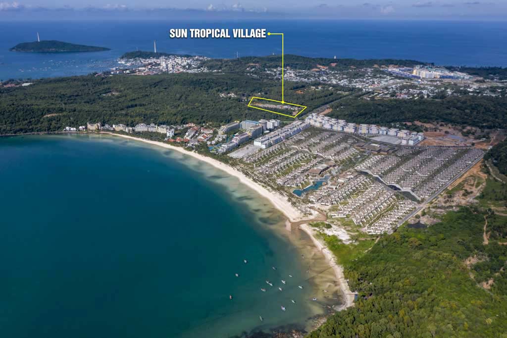 Vị trí Sun Tropical Village Phú Quốc ở đâu?