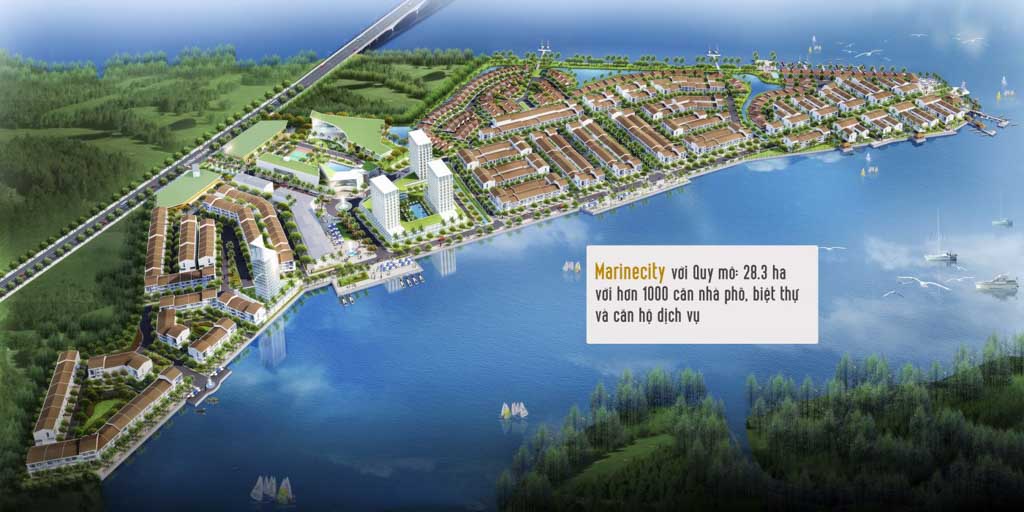 Tiến độ dự án Marine City cập nhật 2021