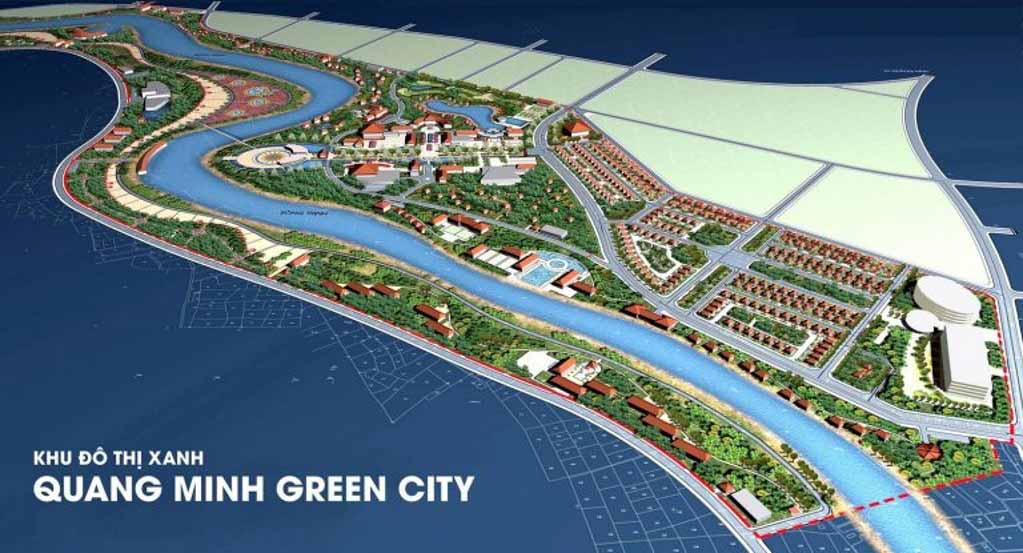 Tiến độ Quang Minh Green City cập nhật 2021