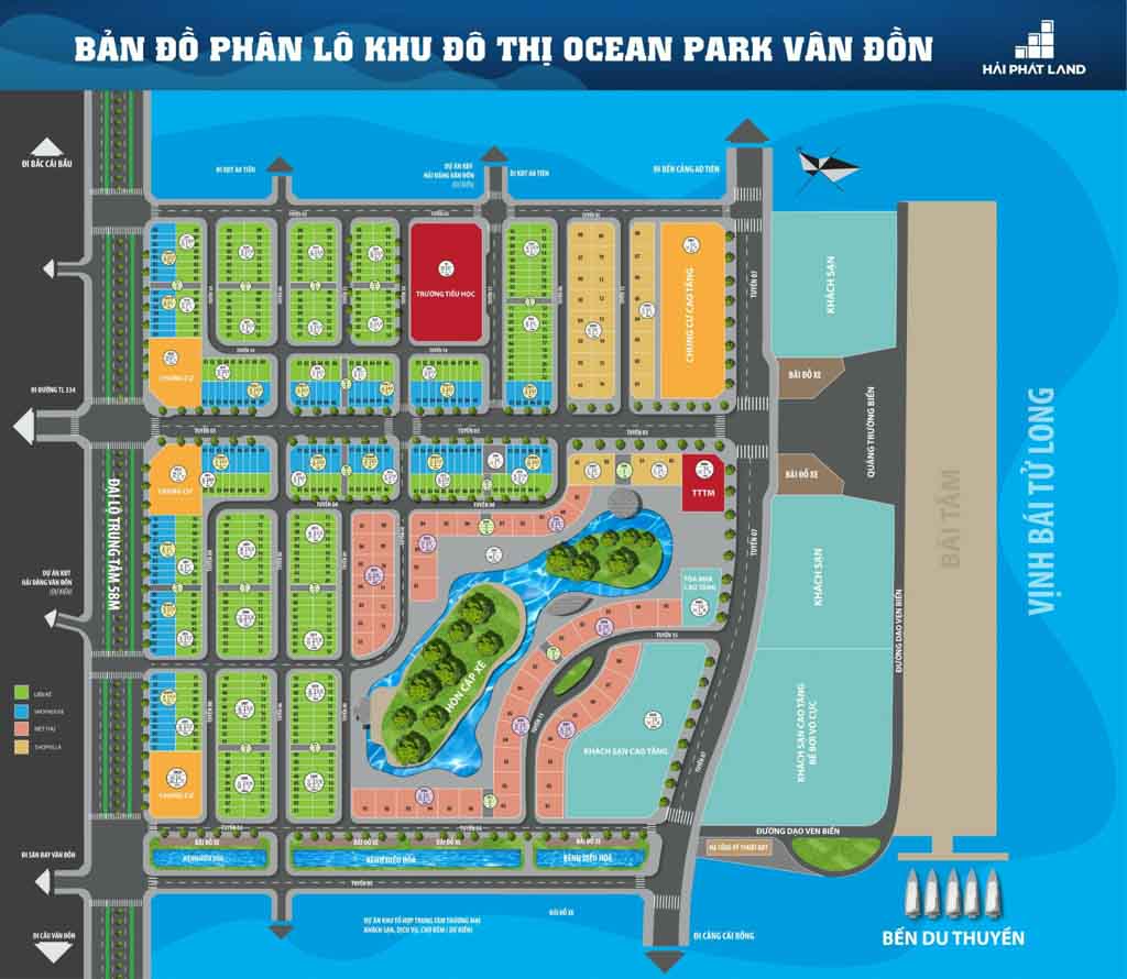mat bang tong the ocean park van don