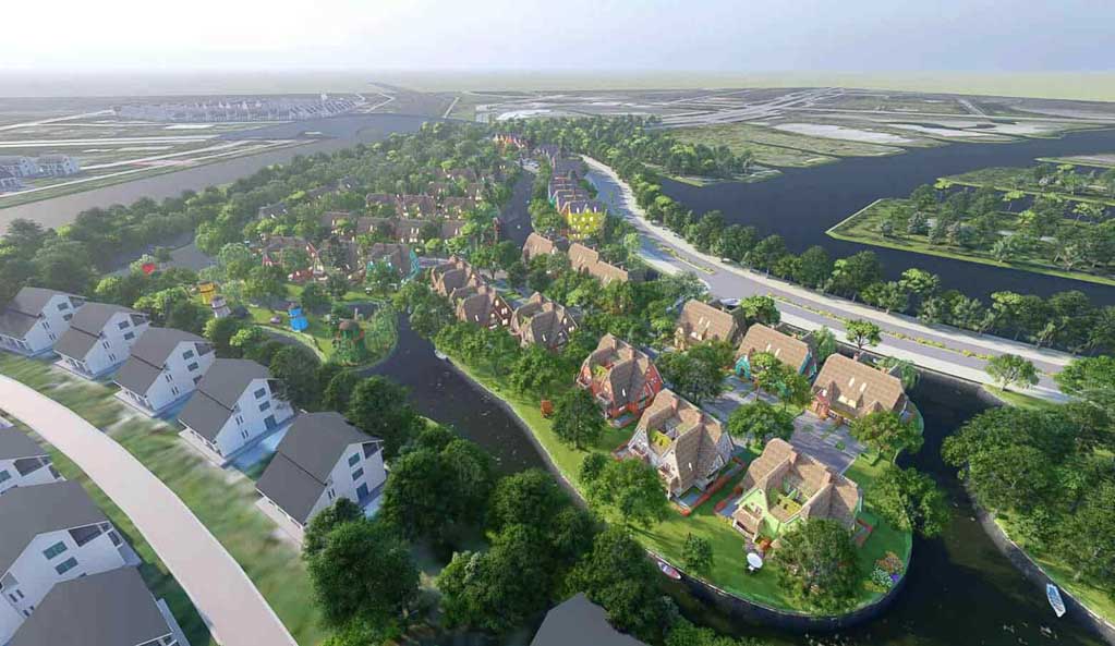 Tiến độ Làng Hà Lan Ecopark cập nhật 2022