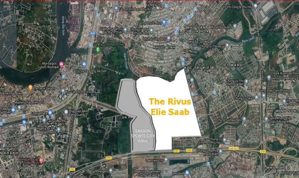 Vị trí The Rivus Elie Saab ở đâu? Tiềm năng ra sao?