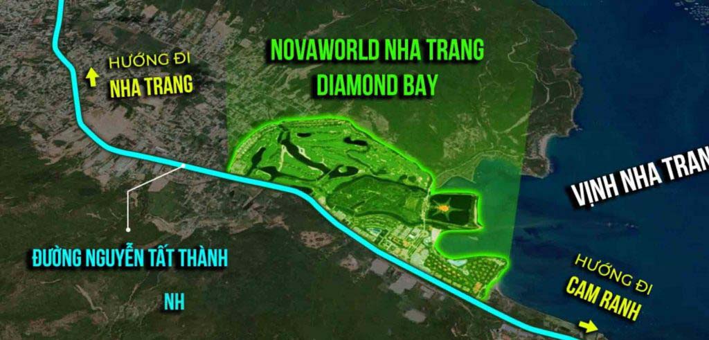 Vị trí Novaworld Nha Trang Diamond Bay ở đâu? Tiềm năng ra sao?