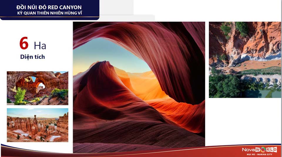 Đồi núi đỏ Red Canyon ở đâu? Có những trò chơi gì thu hút du khách?