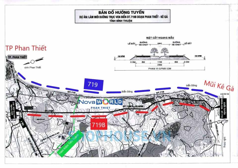 Đường ven biển ĐT 719 quy hoạch ra sao ? ảnh hưởng gì đến Bình Thuận