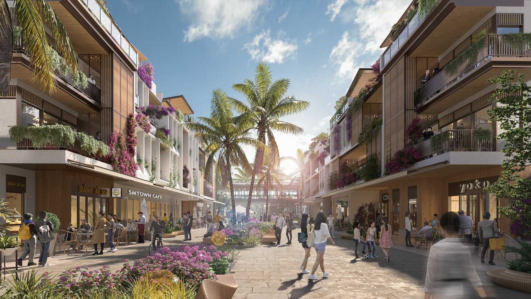 Shophouse Paradise Walk Hòn Thơm Bảng giá ưu đãi nhất 2022