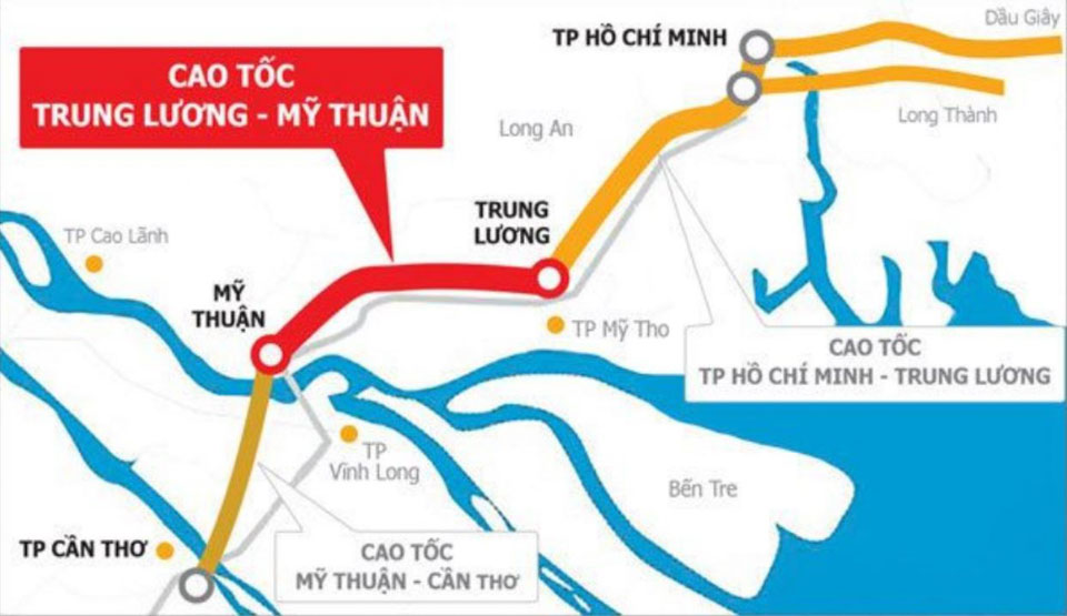 Cao tốc TP.HCM - Trung Lương Thông tin - Quy hoạch mới nhất 2022 