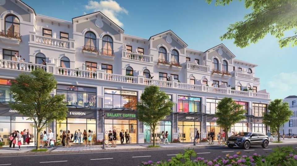 Shophouse Vinhomes The Crown Bảng giá mới 2022