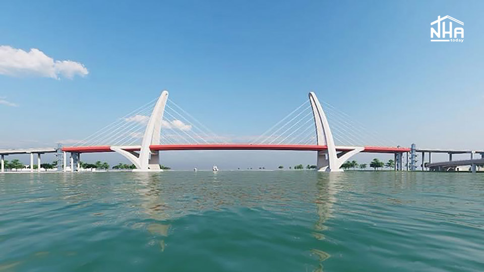 Cầu Máy Chai kết nối Vinhomes Royal Island